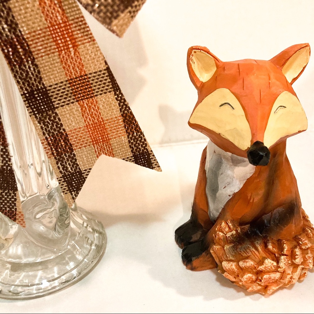 Fall Fox Centerpiece Set - Picture 3 of 6